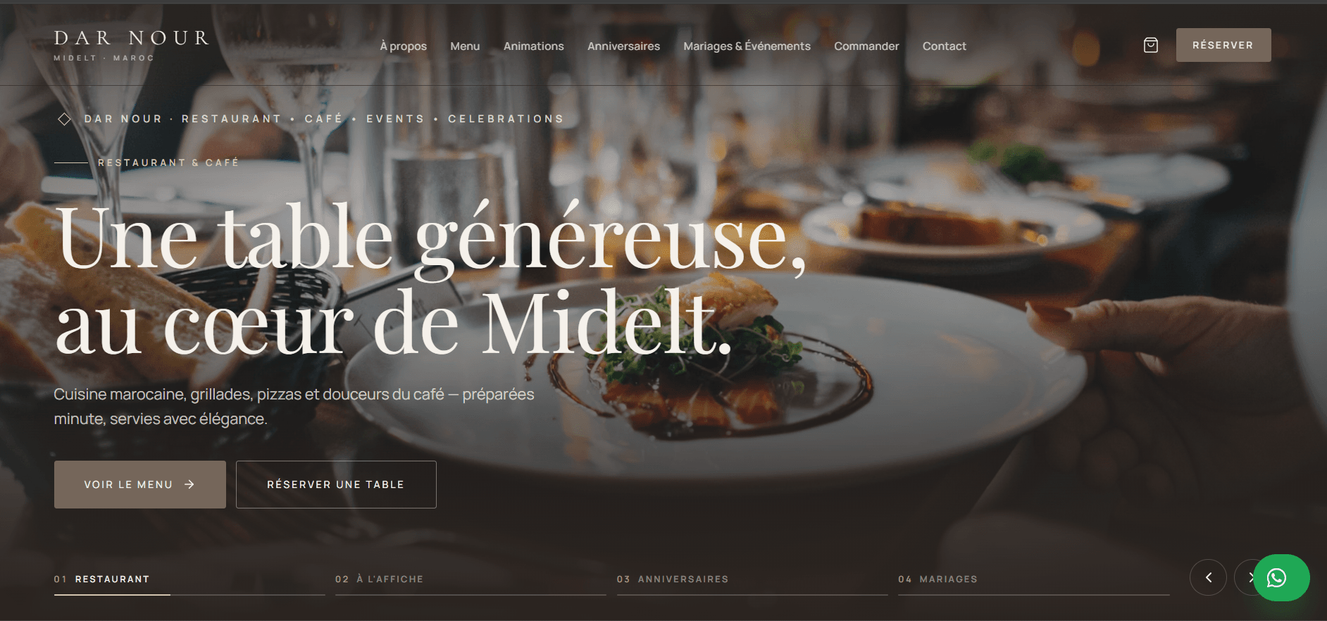 Restaurant Website, Management Dashboard & WhatsApp AI Assistant