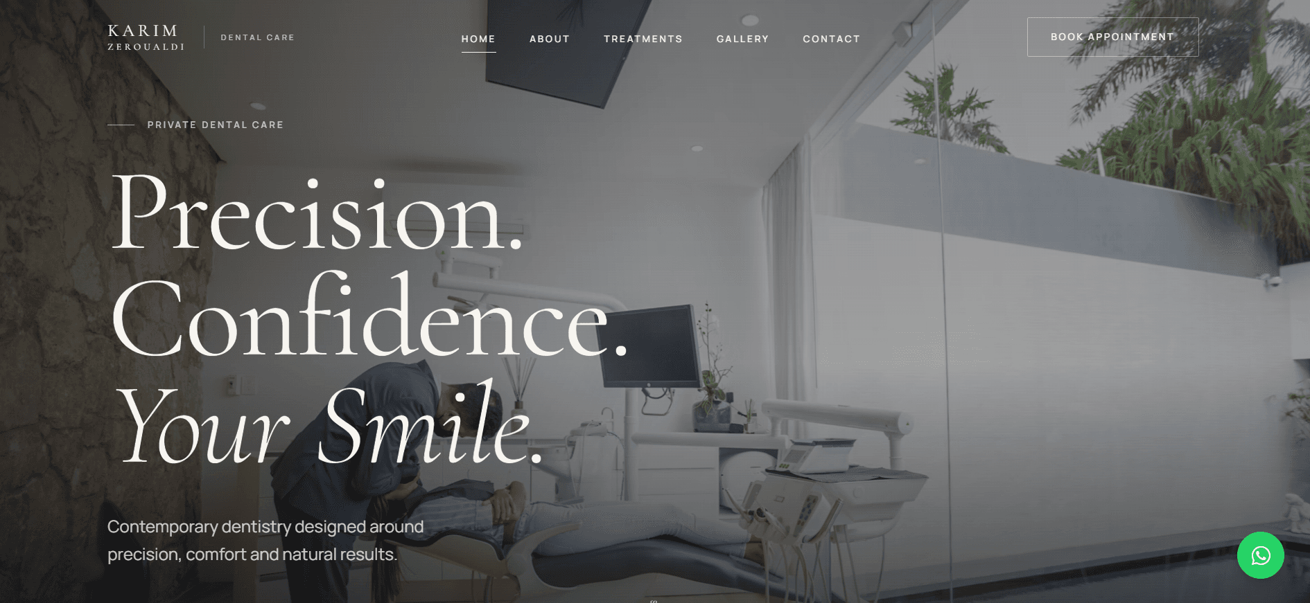 Premium Dentist Website & Online Appointment Platform